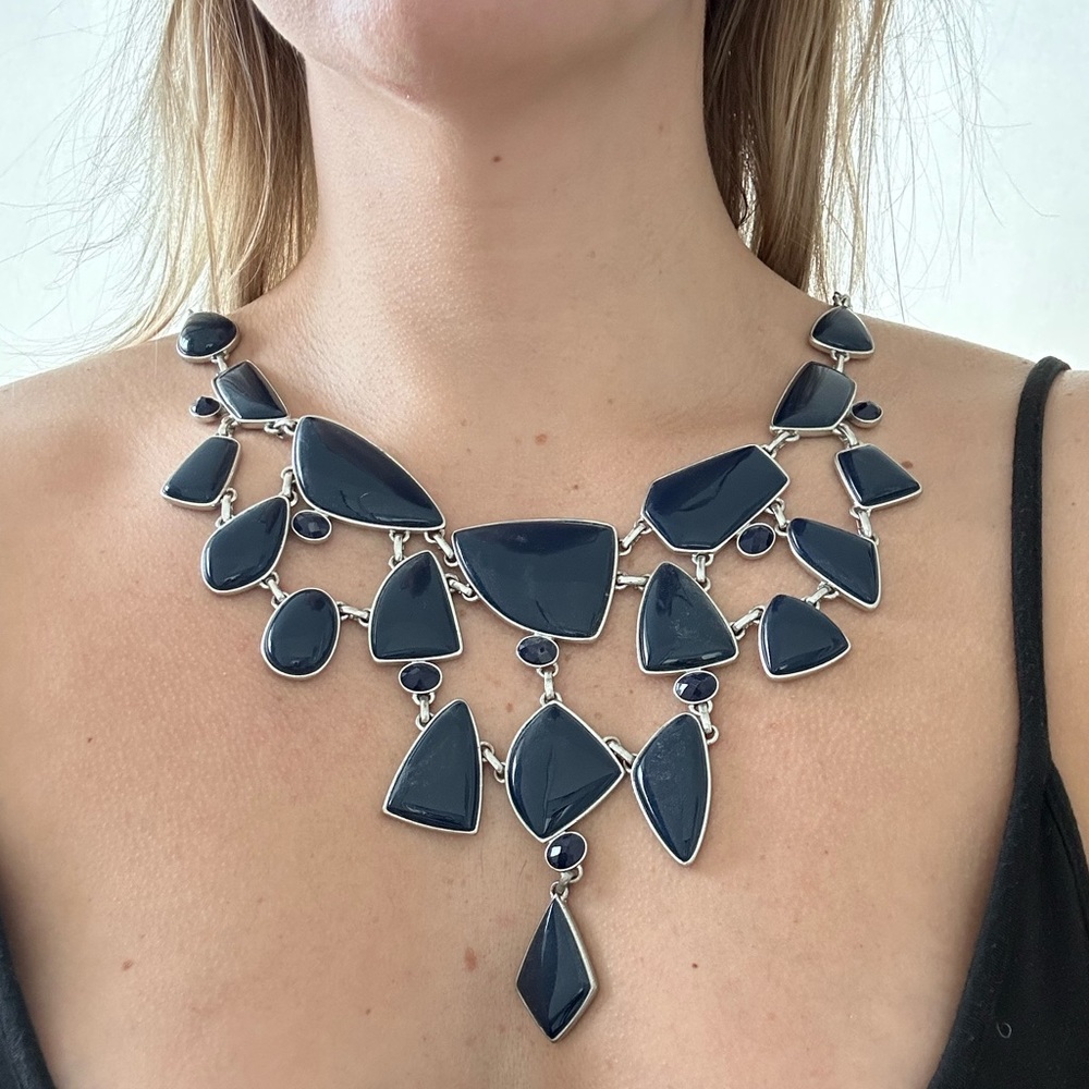 Vintage adjustable collar necklace